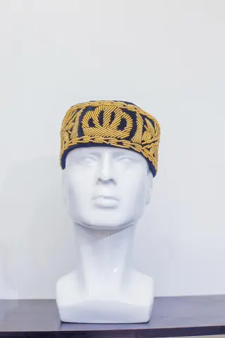 Regal Embroidered Crown Cap