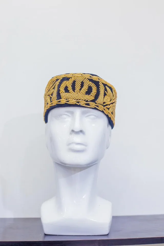Regal Embroidered Crown Cap