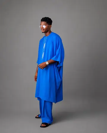 Ocean Crown Kaftan